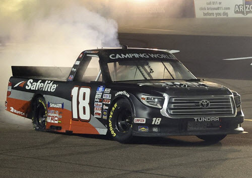 2021 Chandler Smith NASCAR Diecast 18 Safelite Phoenix Win Raced Version 1:24 Lionel Action ARC 98