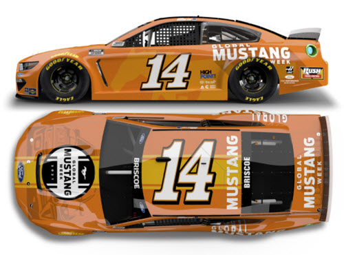 2021 Chase Briscoe NASCAR Diecast 14 Global Mustang Week CWC 1:64 Lionel Action ARC 99