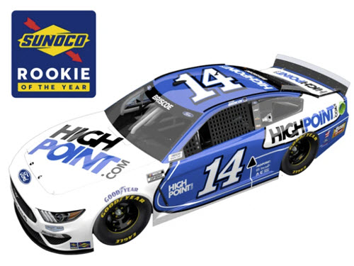 2021 Chase Briscoe NASCAR Diecast 14 HighPoint High Point ROY Rookie Of The Year CWC 1:24 Lionel Action ARC Galaxy Autographed 99