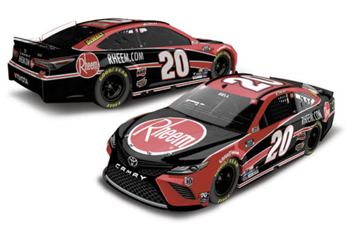 2021 Christopher Bell NASCAR Diecast 20 Rheem CWC 1:24 Lionel Action ARC Color CHrome 99