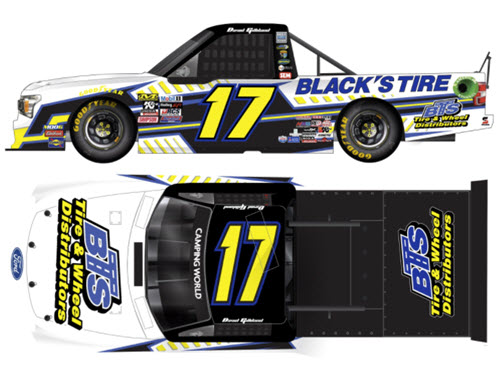 2021 David Gilliland NASCAR Diecast 17 Blacks Tire Truck 1:64 Lionel Action ARC 99