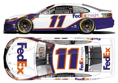 2021 Denny Hamlin NASCAR Diecast 11 FedEx Freight CWC 1:24 Lionel Action ARC Color Chrome 99