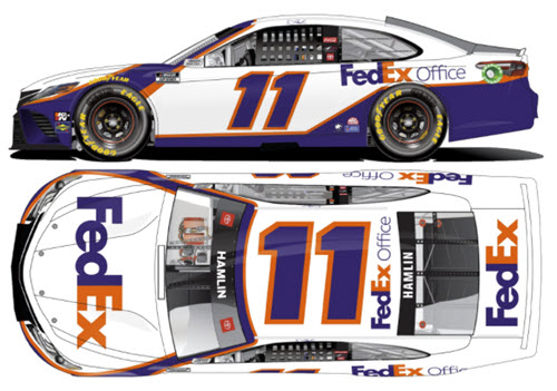 2021 Denny Hamlin NASCAR Diecast 11 FedEx Office CWC 1:24 Lionel Action ARC 99
