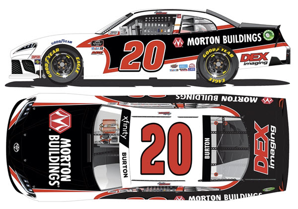 2021 Harrison Burton NASCAR Diecast 20 Morton Buildings CWC 1:64 Lionel Action ARC 99
