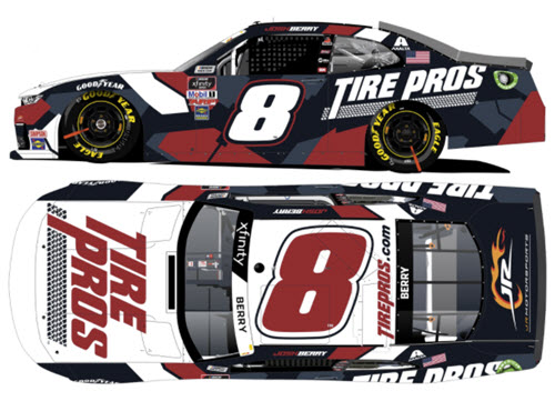 2021 Josh Berry NASCAR Diecast 8 Tire Pros 1:64 CWC Lionel Action ARC 99
