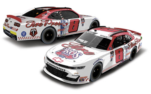 2021 Josh Berry NASCAR Diecast 8 Tire Pros Darlington Throwback 1:64 CWC Lionel Action ARC 99