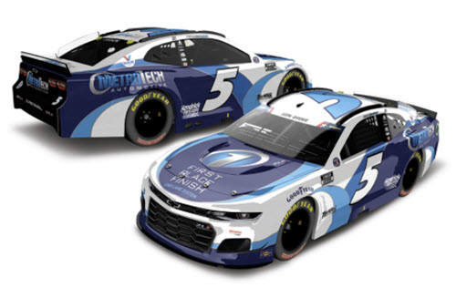2021 Kyle Larson NASCAR Diecast 5 Metrotech Automotive 1:24 CWC Lionel Action RCCA Elite Liquid Color 98