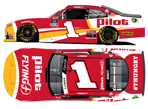 2021 Michael Annett NASCAR Diecast 1 Pilot Flying J CWC 1:64 Lionel Action ARC 99