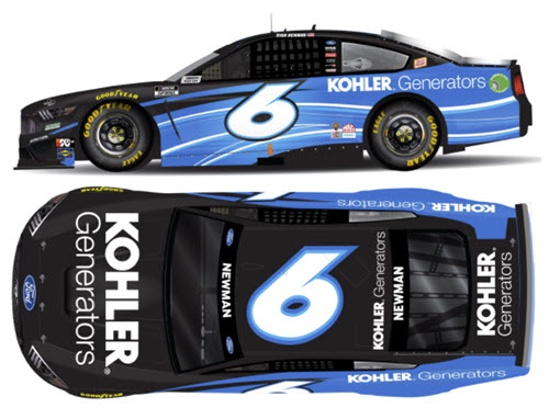 2021 Ryan Newman NASCAR Diecast 6 Kohler Generators CWC 1:24 Lionel Action ARC Color Chrome 99