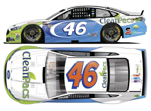 2021 Thad Moffitt NASCAR Diecast 46 CleanPacs Clean Pacs CWC 1:24 Lionel Action ARC Color Chrome 99