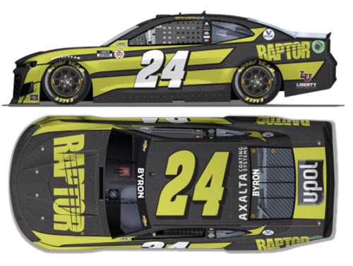 2021 William Byron NASCAR Diecast 24 RaptorTough Raptor Tough CWC 1:64 Lionel Action ARC 99