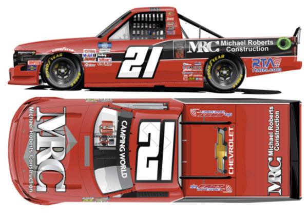 2021 Zane Smith NASCAR Diecast 21 MRC Phoenix Truck 1:64 Lionel Action ARC 99