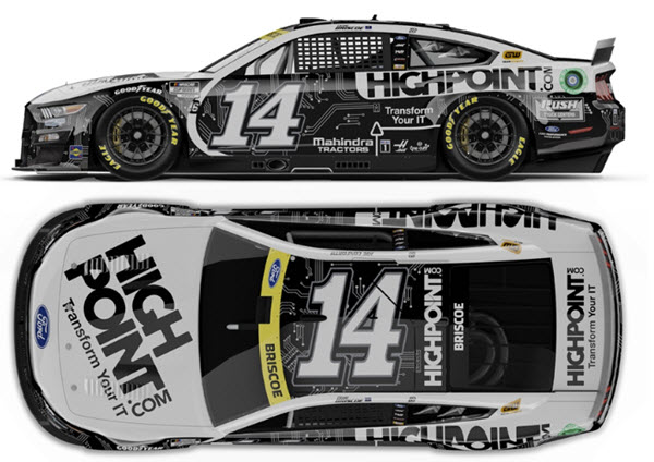 2022 Chase Briscoe NASCAR Diecast 14 HighPoint High Point Black CWC 1:64 Lionel Action ARC 99