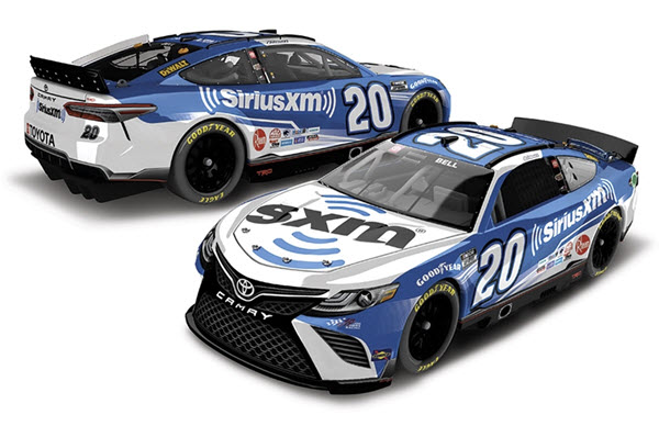 2022 Christopher Bell NASCAR Diecast 20 SiriusXM SXM CWC 1:64 Lionel Action ARC 99