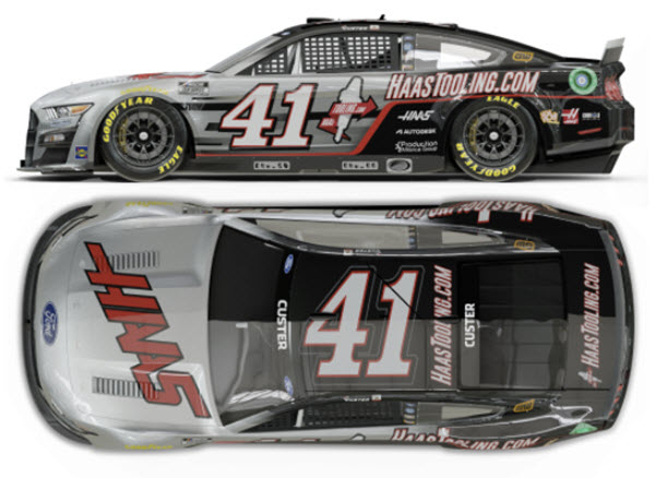 2022 Cole Custer NASCAR Diecast 41 HAAS Tooling CWC 1:24 Lionel Action RCCA Elite 99