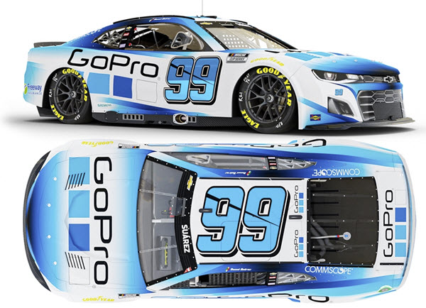 2022 Daniel Suarez NASCAR Diecast 99 GoPro CWC 1:24 Lionel Action RCCA Elite 99
