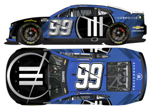 2022 Daniel Suarez NASCAR Diecast 99 Trackhouse Test Car CWC 1:24 Lionel Action RCCA Elite 99