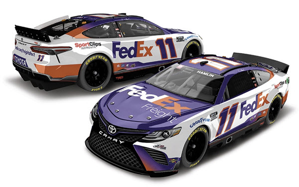 2022 Denny Hamlin NASCAR Diecast 11 FedEx Freight CWC 1:64 Lionel Action ARC 99