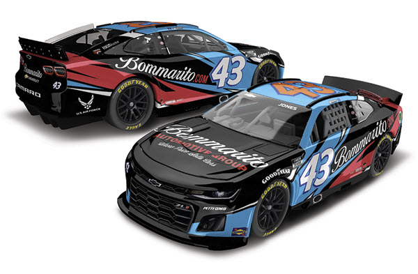 2022 Erik Jones NASCAR Diecast 43 Bommarito CWC 1:24 Lionel Action RCCA Elite 99