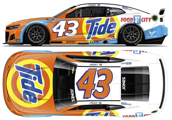 2022 Erik Jones NASCAR Diecast 43 Tide CWC 1:24 Lionel Action ARC Color Chrome 99