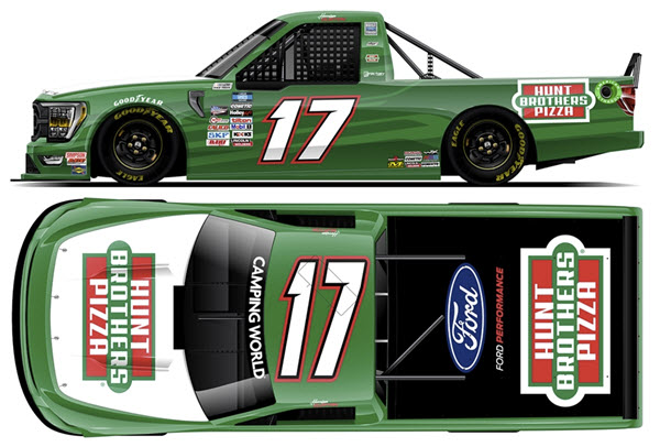 2022 Harrison Burton NASCAR Diecast 17 Hunt Brothers Pizza Truck 1:64 Lionel Action ARC 99