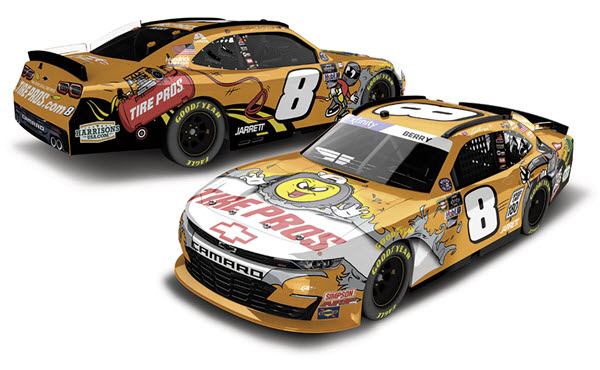 2022 Josh Berry NASCAR Diecast 8 Tire Pros Darlington 1:64 CWC Lionel Action ARC 99