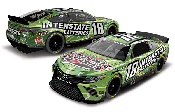 2022 Kyle Busch NASCAR Diecast 18 Interstate Batteries CWC 1:24 Lionel Action ARC Color Chrome 99