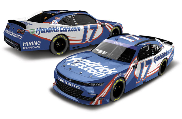 2022 Kyle Larson NASCAR Diecast 17 HendrickCars Hendrick Cars Xfinity 1:64 CWC Lionel Action ARC 99