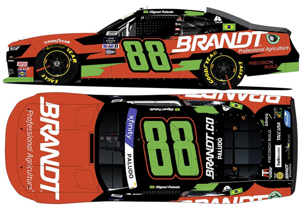 2022 Miguel Paludo NASCAR Diecast 88 Brandt CWC 1:64 Lionel Action ARC 99