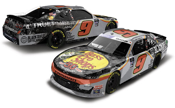 2022 Noah Gragson NASCAR Diecast 9 Bass Pro Phoenix Win Raced Version 1:64 Lionel Action ARC 97