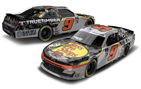 2022 Noah Gragson NASCAR Diecast 9 Bass Pro Pocono Win Raced Version 1:64 Lionel Action ARC 98
