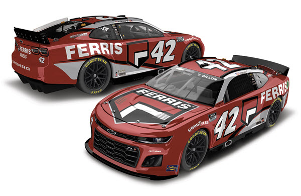 2022 Ty Dillon NASCAR Diecast 42 Ferris CWC 1:24 Lionel Action RCCA Elite 99