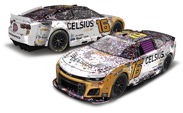 2023 AJ Allmendinger NASCAR Diecast 16 Celsius Charlotte ROVAL Win Raced Version 1:64 CWC Lionel Action ARC 99
