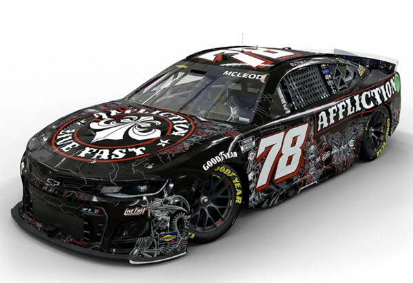 2023 BJ McLeod NASCAR Diecast 78 Affliction Clothing CWC 1:24 Lionel Action ARC 98