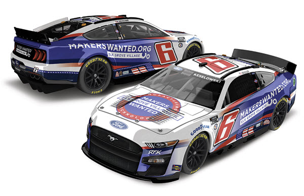 2023 Brad Keselowski NASCAR Diecast 6 Elk Grove Village CWC 1:64 Lionel Action ARC 99