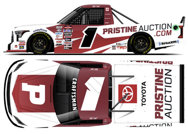 2023 Bubba Wallace NASCAR Diecast 1 Pristine Auction Truck 1:64 Lionel Action ARC 99