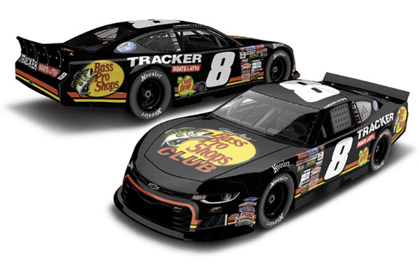 2023 Carson Kvapil NASCAR Diecast 8 Bass Pro Shops Late Model 1:64 CWC Lionel Action ARC 99