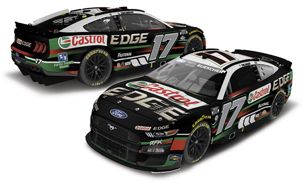 2023 Chris Buescher Diecast 17 Castrol Edge Michigan Win Raced Version CWC 1:64 Lionel Action ARC 98