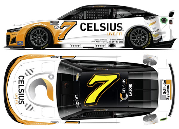 2023 Corie Lajoie NASCAR Diecast 7 Celsius CWC 1:24 Lionel Action ARC 99