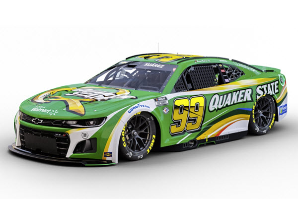 2023 Daniel Suarez NASCAR Diecast 99 Quaker State CWC 1:64 Lionel Action ARC Diecast Chassis 99