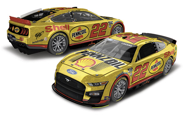2023 Joey Logano NASCAR Diecast 22 Shell Penske 100th Win CWC 1:64 Lionel Action ARC 98