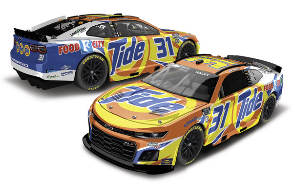 2023 Justin Haley NASCAR Diecast 31 Tide CWC 1:64 Lionel Action ARC 99