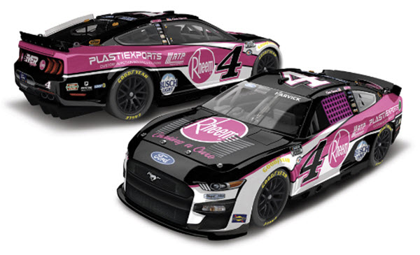 2023 Kevin Harvick NASCAR Diecast 4 Rheem Pink Chasing A Cure CWC 1:64 Lionel Action ARC 99