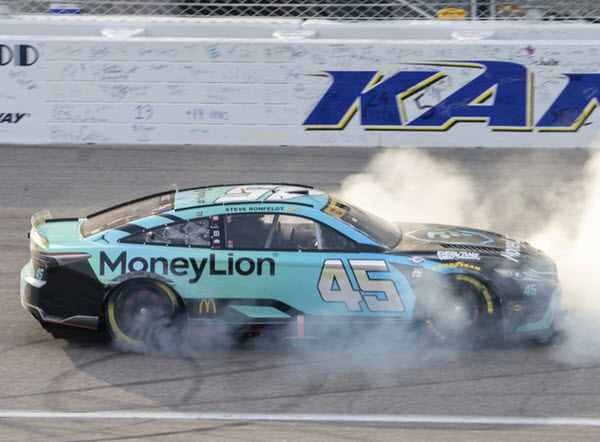 2023 Tyler Reddick NASCAR Diecast 45 MoneyLion Money Lion Kansas Win Raced Version CWC 1:64 Lionel Action ARC 99