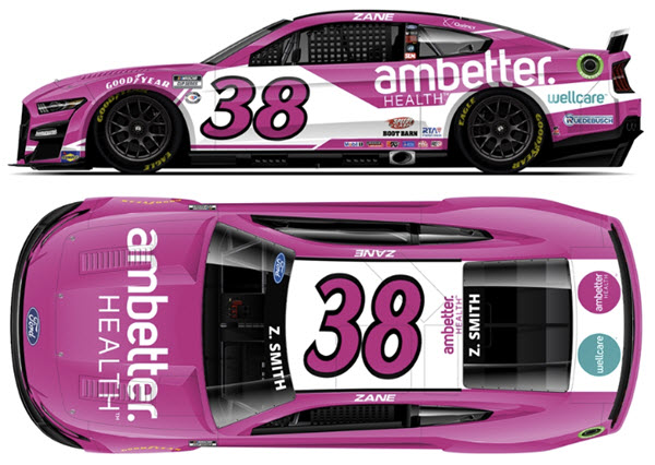 2023 Zane Smith NASCAR Diecast 38 Ambetter Health CWC 1:64 Lionel Action ARC 99