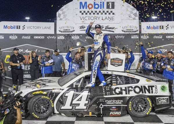 2024 Chase Briscoe NASCAR Diecast 14 HighPoint High Point Darlington Win Raced Version CWC 1:24 Lionel Action RCCA Elite Color Chrome 99