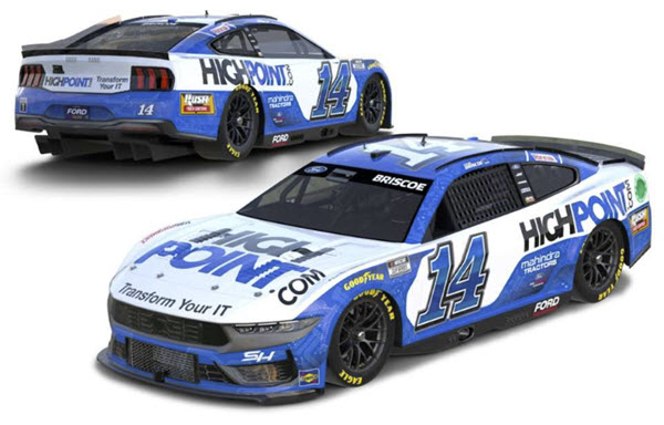 2024 Chase Briscoe NASCAR Diecast 14 Highpoint High Point CWC 1:24 Lionel Action ARC Color Chrome 99