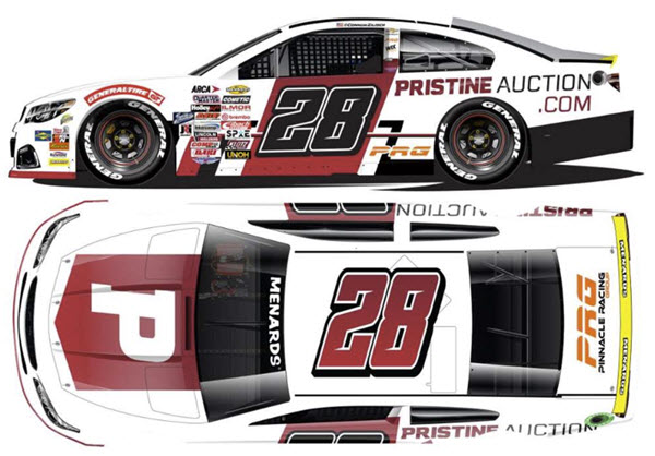 2024 Connor Zilisch NASCAR Diecast 28 Pristine Auction ARCA 1:64 CWC Lionel Action ARC 99