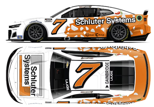 2024 Corie Lajoie NASCAR Diecast 7 Schluter Systems CWC 1:24 Lionel Action RCCA ELite 99
