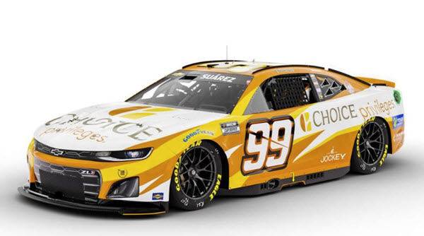 2024 Daniel Suarez NASCAR Diecast 99 Choice Privileges CWC 1:24 Lionel Action ARC 99